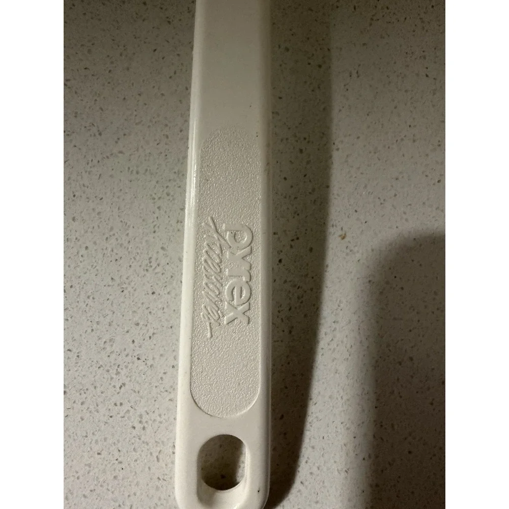 Vintage Pyrex Accessories Ladle 2109-1 White Plastic Soup Spoon 11
